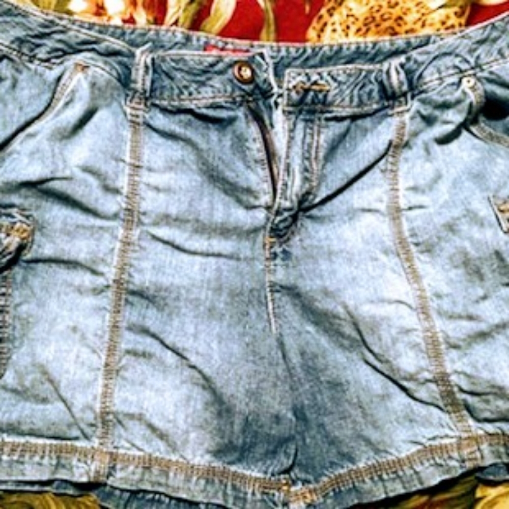 Size 12 Faded Glory Jean shorts